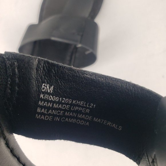 Korks Women's Black Flip Flop Sandals Black Size US 6 - Picture 5 of 8